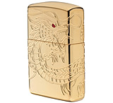 Image of Zippo Armor Style Gold Plated Lighter