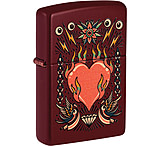 Image of Zippo Tattoo Heart Design Lighter