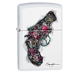Image of Zippo White Matte Steven Spazuk Lighter