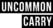 Uncommon Carry 2023 Logo