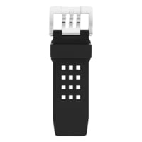 Luminox PU Rubber Strap Extender, 25 mm, Black 4050824A