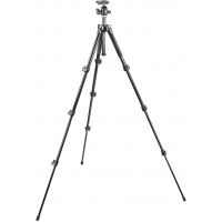 Manfrotto 294 Aluminum 4 Section Camera Tripod w/ QR Ball Tripod Head