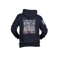 Nine Line Reread Not Rewritten Hoodie Navy S 673FFC6B