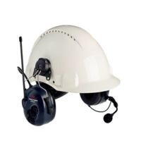 Peltor Lite Com BRS 2-Way Radio Headset,Hard Hat Attached