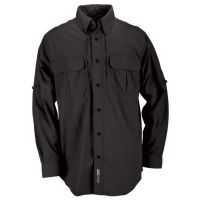 5.11 Black Tactical Shirt Long Sleeve - Nylon 72158 - Men's