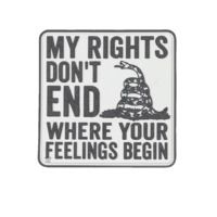 5IVE STAR GEAR My Rights Morale Patch