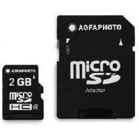 AGFAPhoto Micro SD Memory Cards w/ Adapter Case