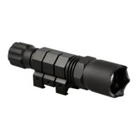 Aim Sports FP160D Flashlight 160 Lumens W/Strobe Flashlight CR123A Black
