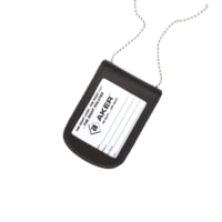 Aker Leather Model 597 Neck Badge And Id Holders
