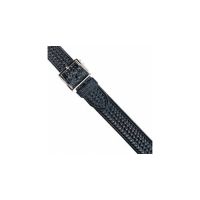 Aker Leather Pro-bond 1.75inch Black Plain Unlined 36inch