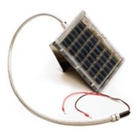 American Hunter 12V Solar Charger w/ Mount and 3ft Shrouded Lead
