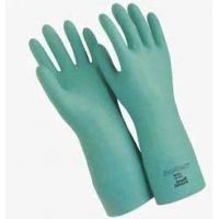 Ansell Healthcare Sol-Vex Nitrile Gloves, Ansell 117275 33 Cm (13") Length, 15 Mil Thickness, Flock-Lined, Pack of 12