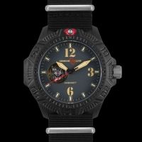 Armourlite Caliber Series Automatic Watch with Black Nylon Band