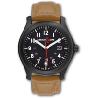 Armourlite Field Series AL124 Swiss Made Tritium Illuminated Watch with Shatterproof Armourglass