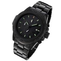Armourlite Shatterproof High Impact Glass Crystal Phantom Tritium Chronograph Watch
