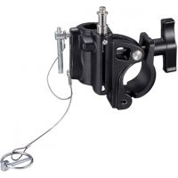 Avenger Barrel Clamp w/5/8in Spigot and 28mm/1 1/8in Receiver w/T-Knob C345BK