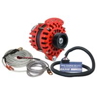 Balmar Alternator 1-2" Single Foot K6 Serpentine Pulley Regulator &amp; Temp Sensor