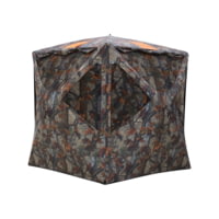 Barronett Blinds Tag Out Hub Hunting Blind with blaze orange safety panels
