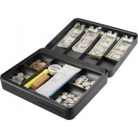 Barska 12 inch Standard Fold Out Cash Box w/ Key Lock