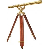 Barska 18x50 Anchor Master Spyscope - Spotting Scope w/ Mahogany Floor Tripod AA10618