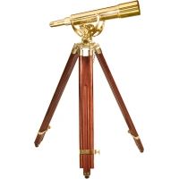 Barska Anchormaster 60mm Refractor Telescope with Mahogany Tripod - AA11128