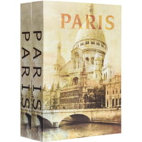 Barska Paris &amp; London Series Dual Book Lock Boxes w/Key Lock