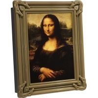 Barska Wall Mount Picture Frame Safe w/ Key Lock