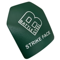 Battle Steel Level IV Special Threat Full Ceramic Face Armor Plate