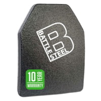 Battle Steel Level III Ballistic Armor Plate