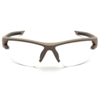 Pyramex Venture Gear Semtex 2.0 Shooting Glasses Tan Frame with Clear Anti-Fog Lens 752224C5