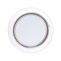 Beckson Marine 6" Clear Center Pry-Out Deck Plate
