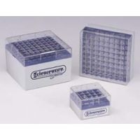 Bel-Art Cryo-Safe Vial Storage Boxes, SCIENCEWARE 188490000 Boxes For 1.2-2 Ml Vials Holds 25 Vials, Pack of 8