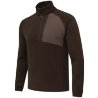 Beretta ABISKOHALF ZIP FLEECE BROWN BARK SM A36DC793