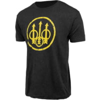 Beretta DISTRESSED TRIDENT T-SHIRT HEA GREY SM 83BC5D48