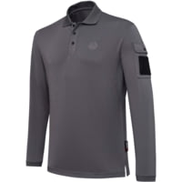Beretta MILLER POLO LONG SLEEVE SMOKED PEARL 3X-LARGE 19ADA964