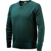 Beretta Men's Classic V-neck Sweater Dark Green Medium
