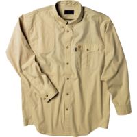 Beretta Men's Serengeti Button Down Yellow 17neck/43long