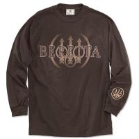 Beretta Men's Trident Logo Long Sleeve Shirt