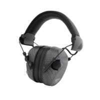 Birchwood Casey 43250 EKrest Electronic Earmuff 26 DB Black Carbon Fiber