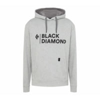 Black Diamond Stacked Logo Hoody - Men's