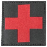 BlackHawk Red Cross ID Patches