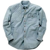 Bob Allen BA770 Long Sleeve Denim Shirt