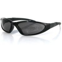 Bobster Blackjack 2 Series Eyewear - Convertible Black Frame Sunglasses/Goggles BBJ201