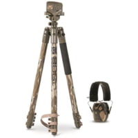 BOG Deathgrip Tripod w/E-Max Pro Muffs