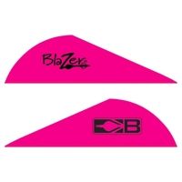 Bohning Blazer Vanes 2" Solid Hot Pink 100pk