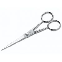 Boker USA Arbolito Polished Stainless Steel Hair Scissors