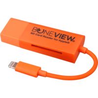 Bone View Boneview Sd Card Reader For Iphone 5,6,7 W/lightning Xtndr