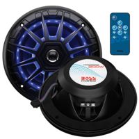 Boss Audio 6.5in 2-Way Marine 200W Speaker with RGB Lights - Pair