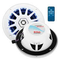 Boss Audio Marine 6.5in 2 Way 200W Speaker w/ Multi Color Illumination and Wireless Remote - Pair