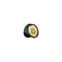 Boston Leather Badge Hold Oval/w Chain